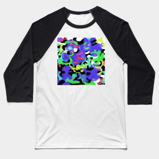 Random Paint Baseball T-Shirt